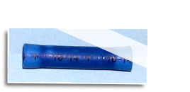 Butt Connector   BLUE vinyl (16-14 AWG wire size)